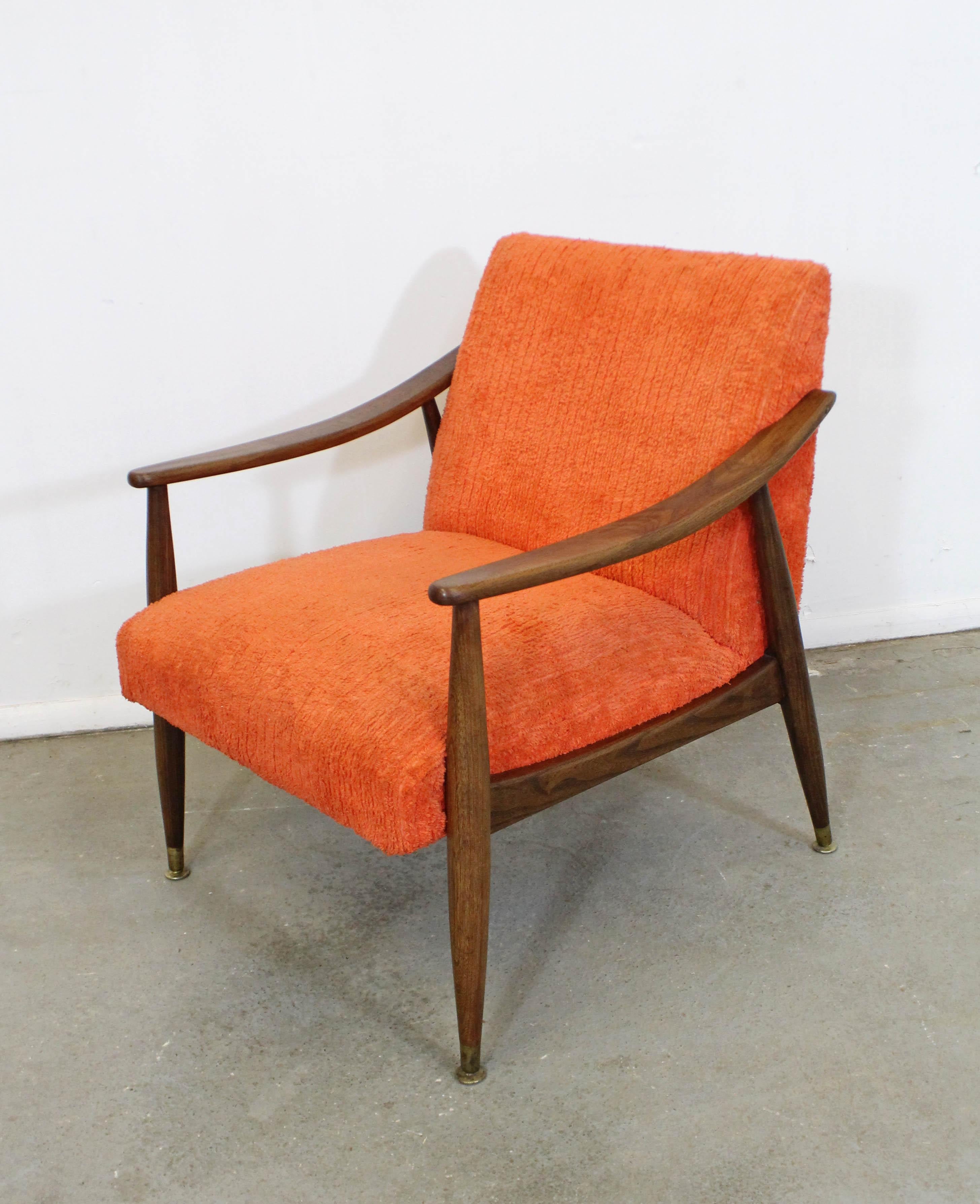 modern orange chairs