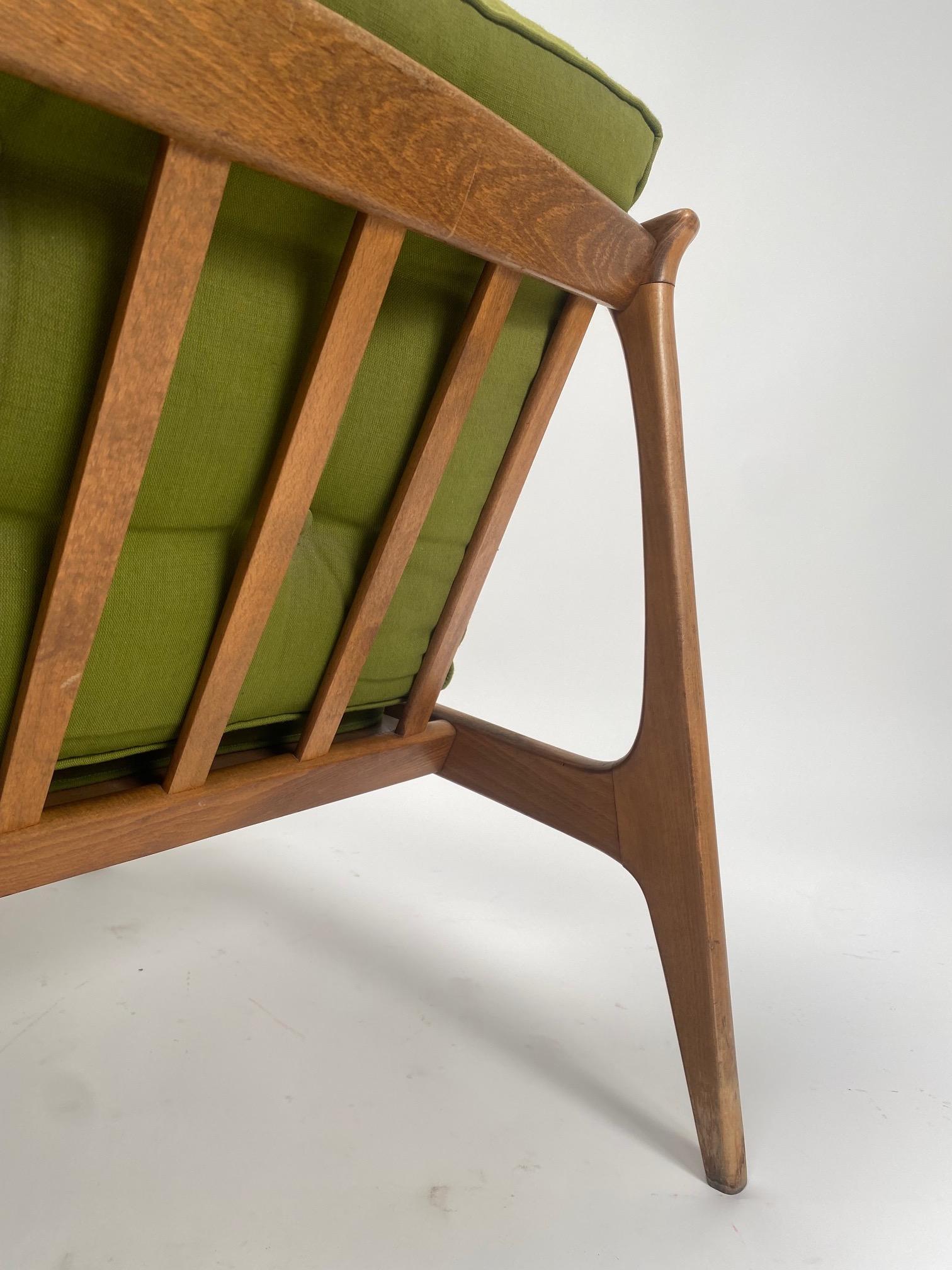Mid Century modern organic armchair, Denmark, 1960s. 2