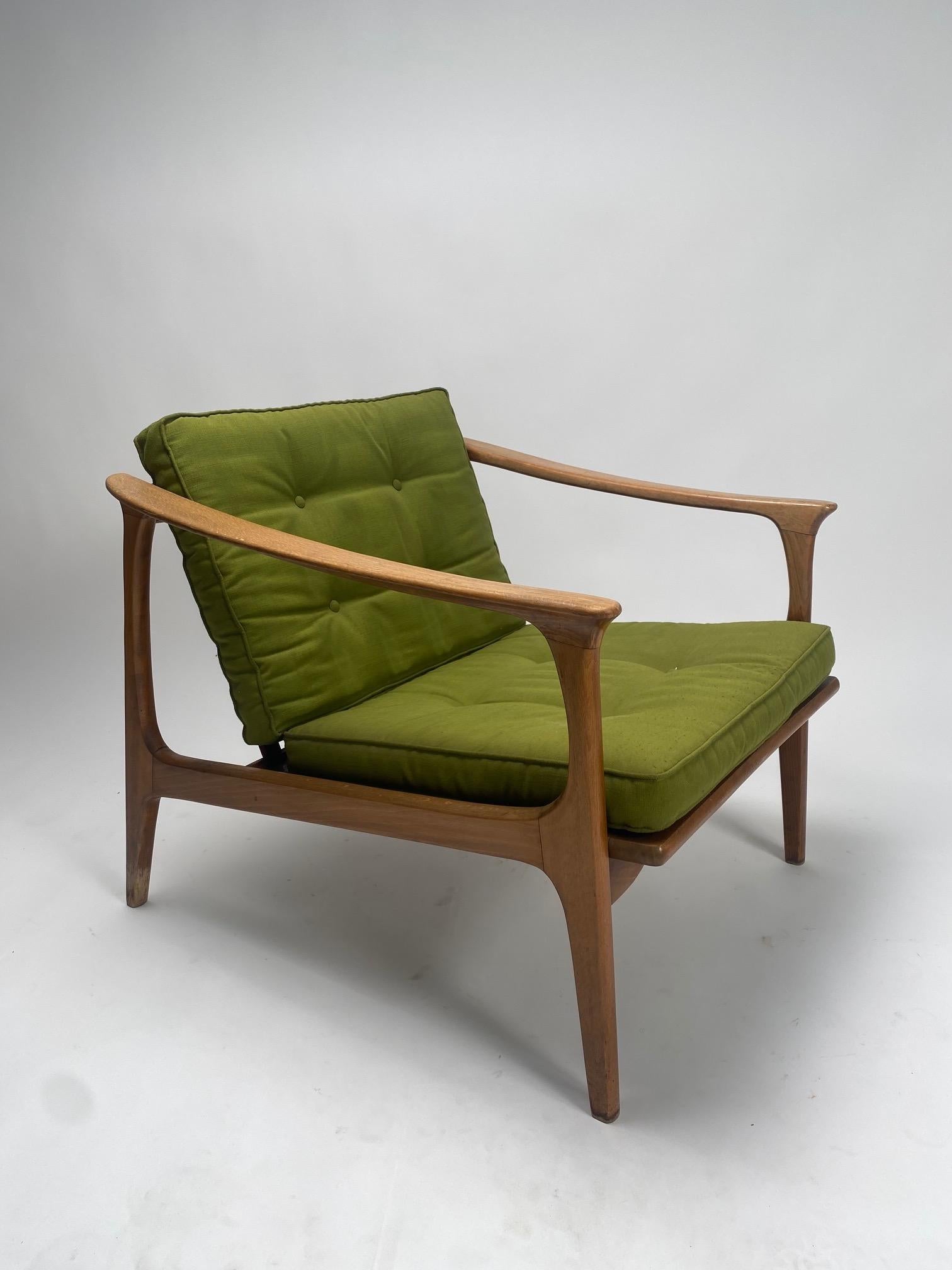 Mid-Century Modern Mid Century modern organic armchair, Denmark, 1960s.