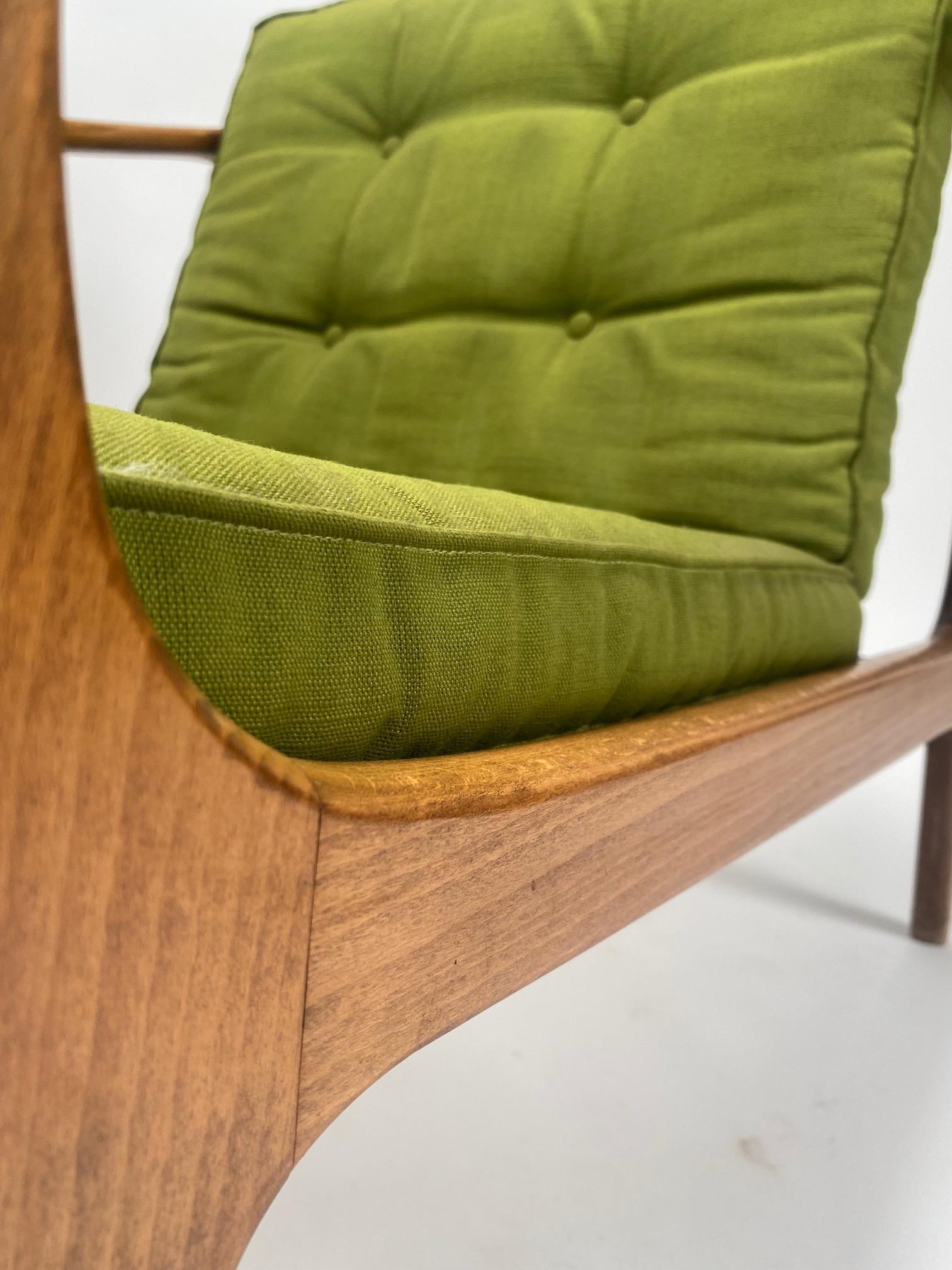 Mid-20th Century Mid Century modern organic armchair, Denmark, 1960s.