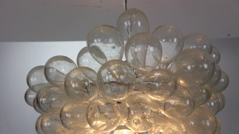 Mid-Century Modern Organic Clear Glass 