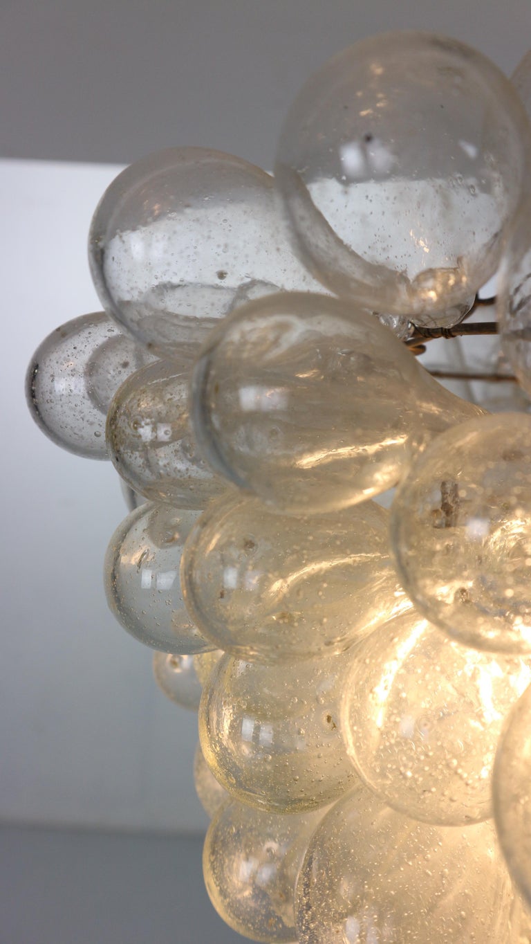 Mid-Century Modern Organic Clear Glass 