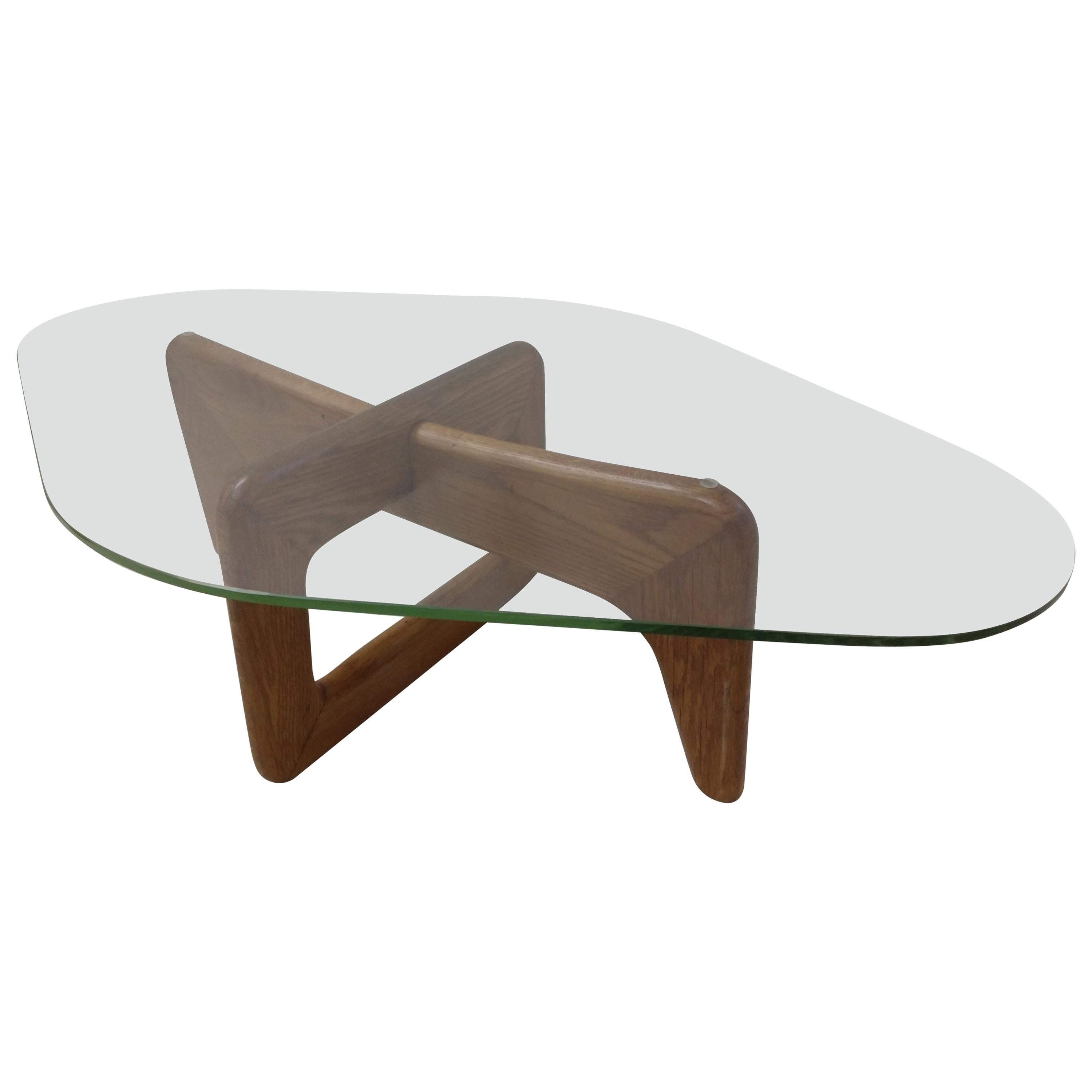 Mid-Century Modern Organic Cocktail Table Style of Adrian Pearsall