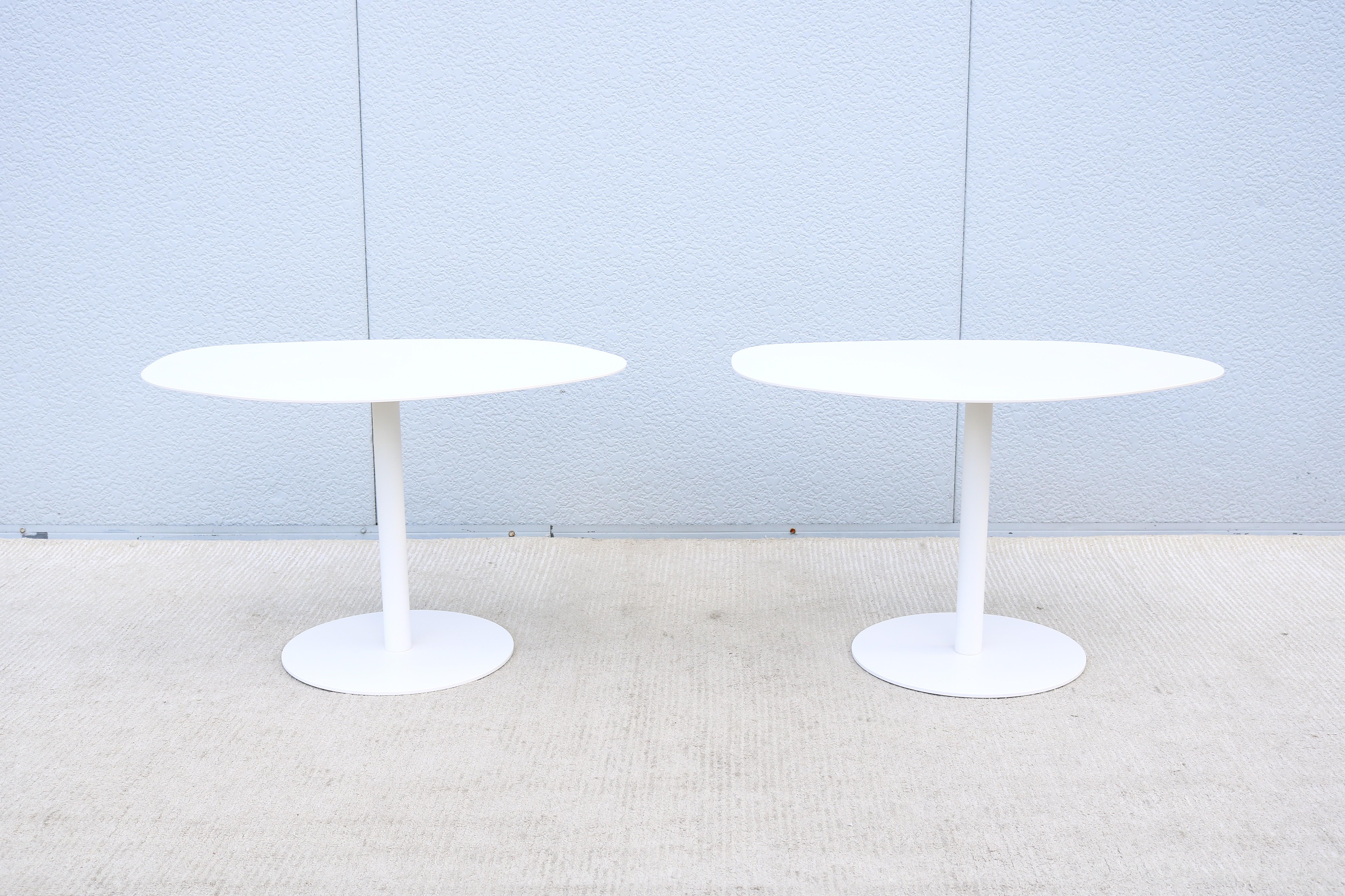 Mid-Century Modern Organic Forms Side Tables Attributed to Morten Voss - a Pair For Sale 5