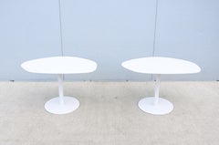 Mid-Century Modern Organic Forms Side Tables Attributed to Morten Voss - a Pair