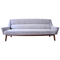Mid-Century Modern Organic Shaped Sofa, Denmark, 1960s