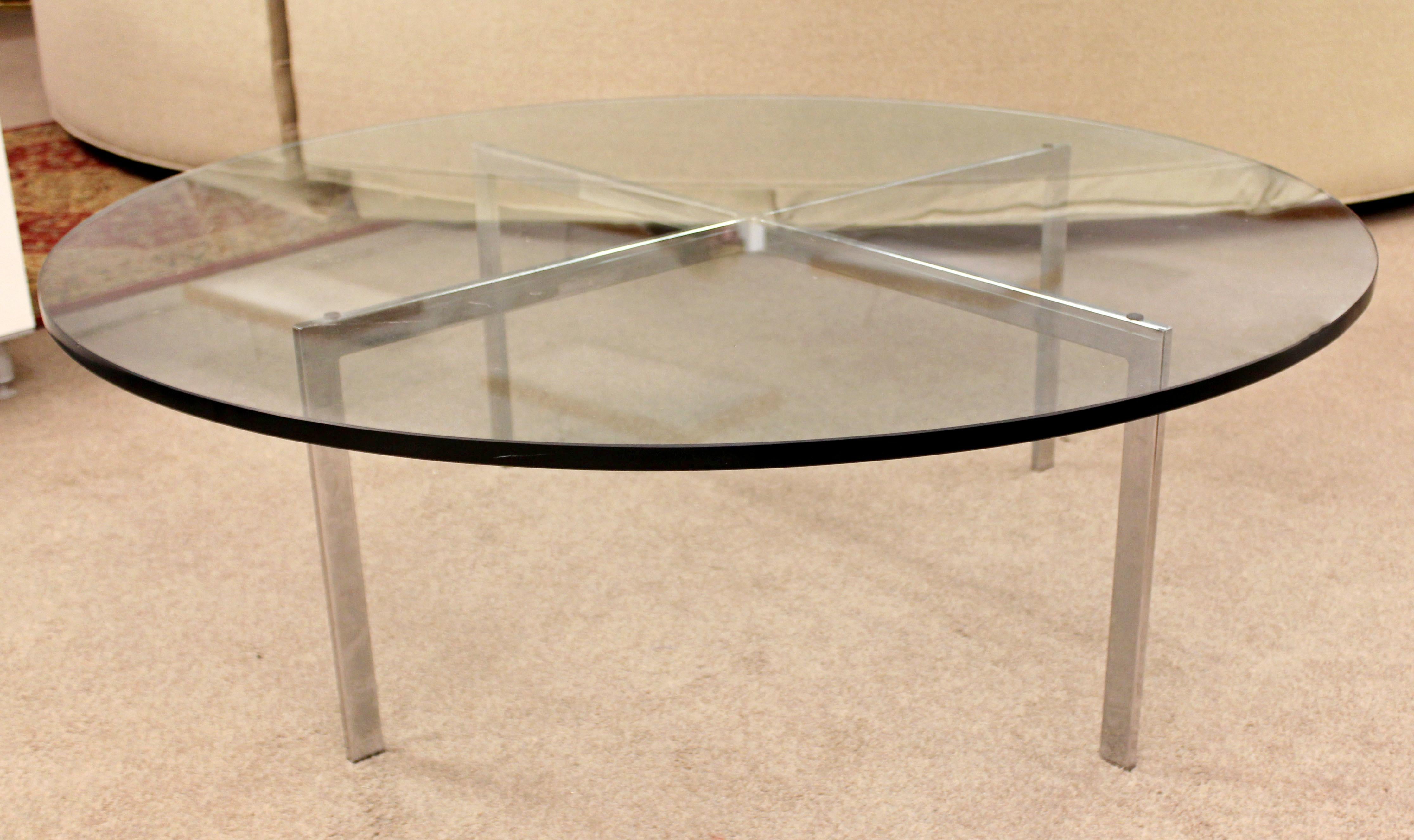 barcelona round coffee table