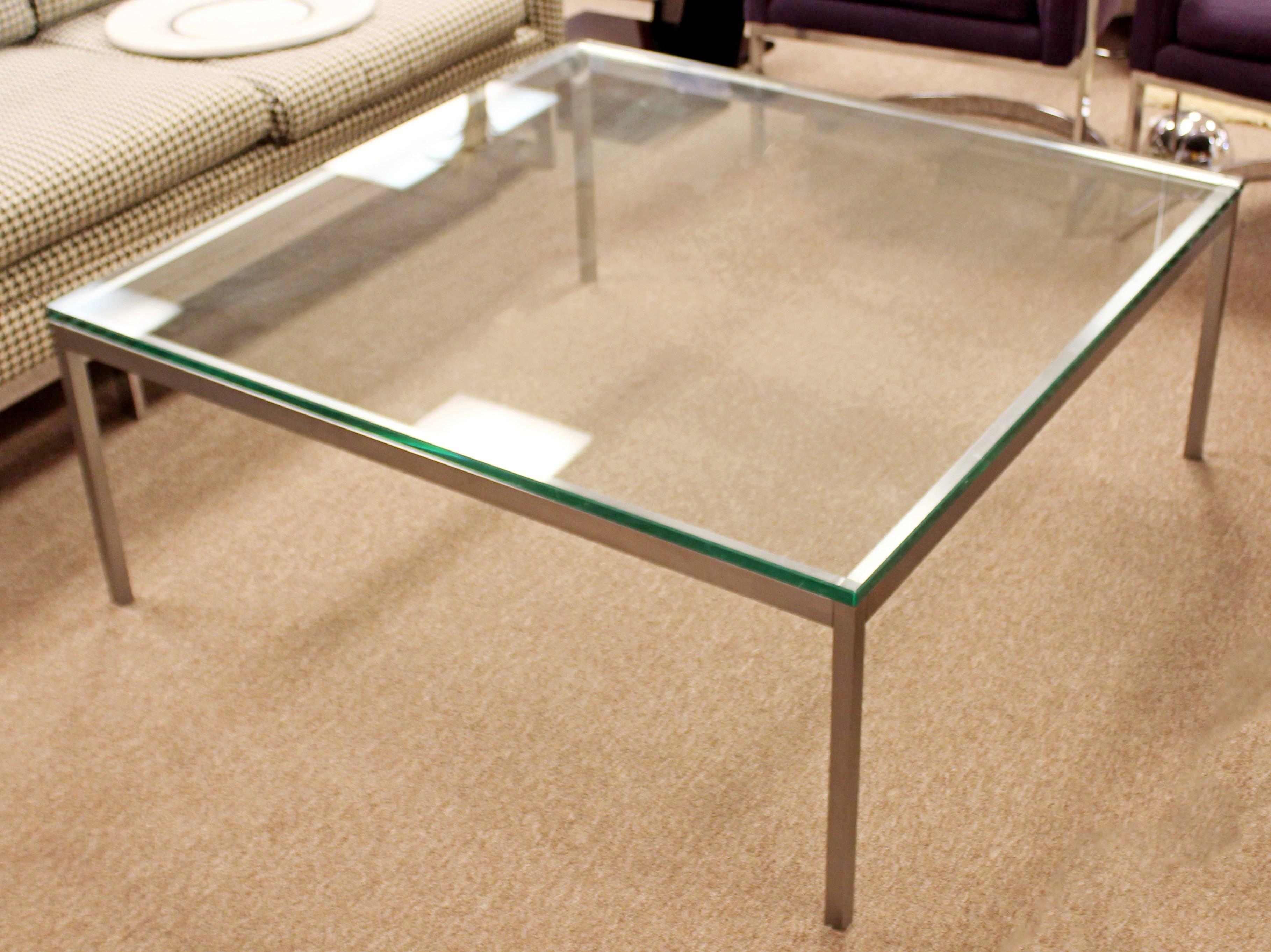 square floating coffee table