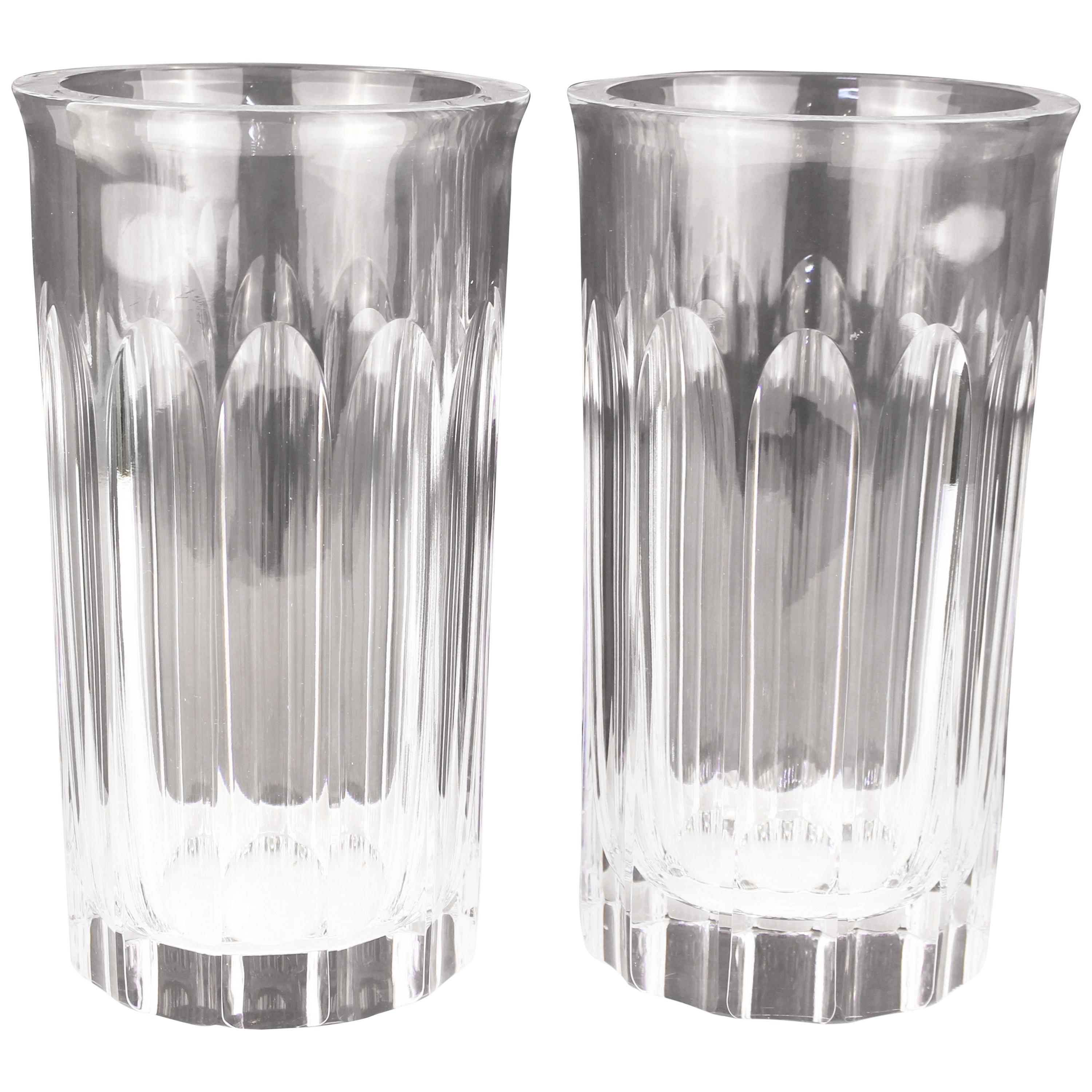 Mid-Century Modern Orrefors Glass Vases