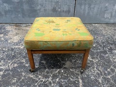Mid Century Modern Ottoman, Dunbar Larsen Style