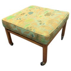 Mid Century Modern Ottoman, Dunbar Larsen Style