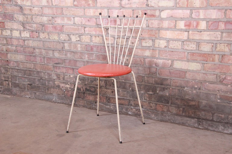 Mid-Century Modern Outdoor Dining Chairs by Reilly Wolff, Set of Six For Sale 10