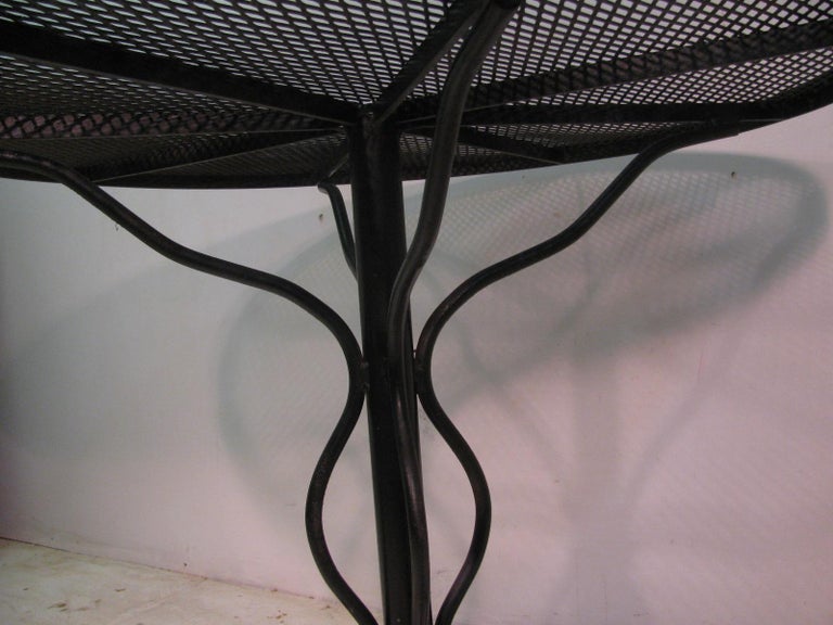 MidCentury Modern Outdoor Dining Table by Russell Woodard at 1stDibs