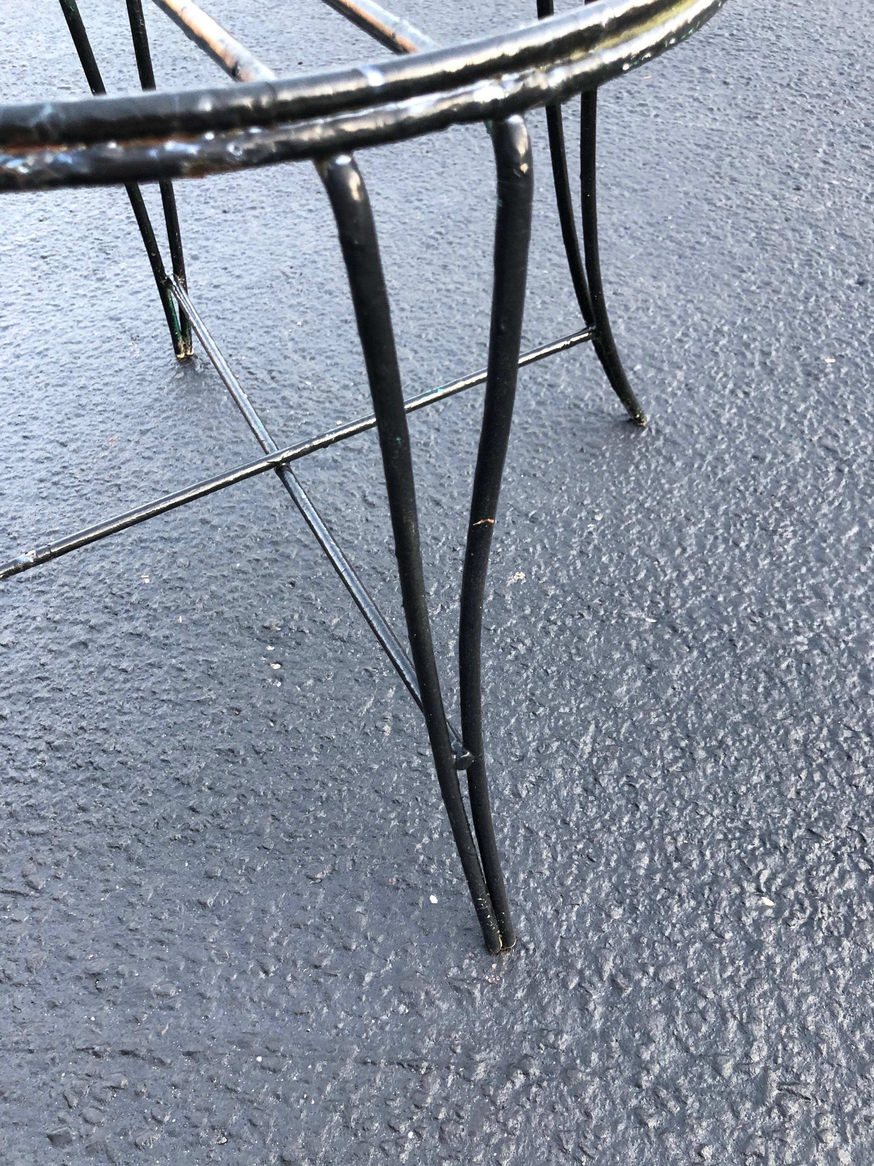 Iron Mid-Century Modern “Homecrest” Outdoor Patio Chair