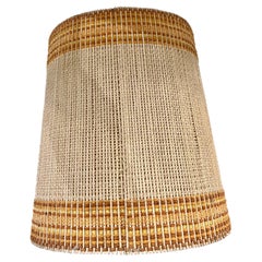 Mid-Century Modern Oval Lamp Shade by Maria Kipp