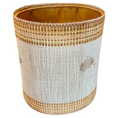 Mid-Century Modern Oval Lamp Shade by Maria Kipp