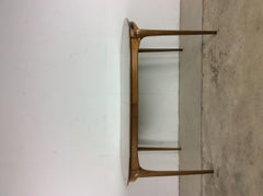 Mid-Century Modern Oval Shaped Dining Table with 3 Leafs