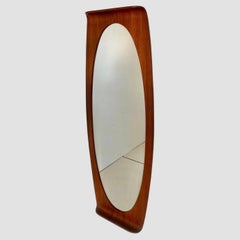 Specchio da parete in Wood, Campo e Graffi, Italia 1950s