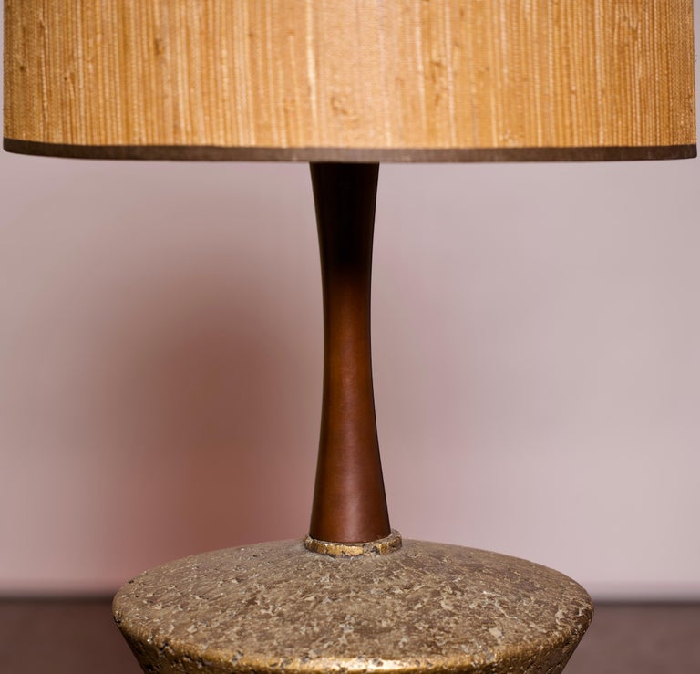 MidCentury Modern Oversized Statement Lamp at 1stDibs