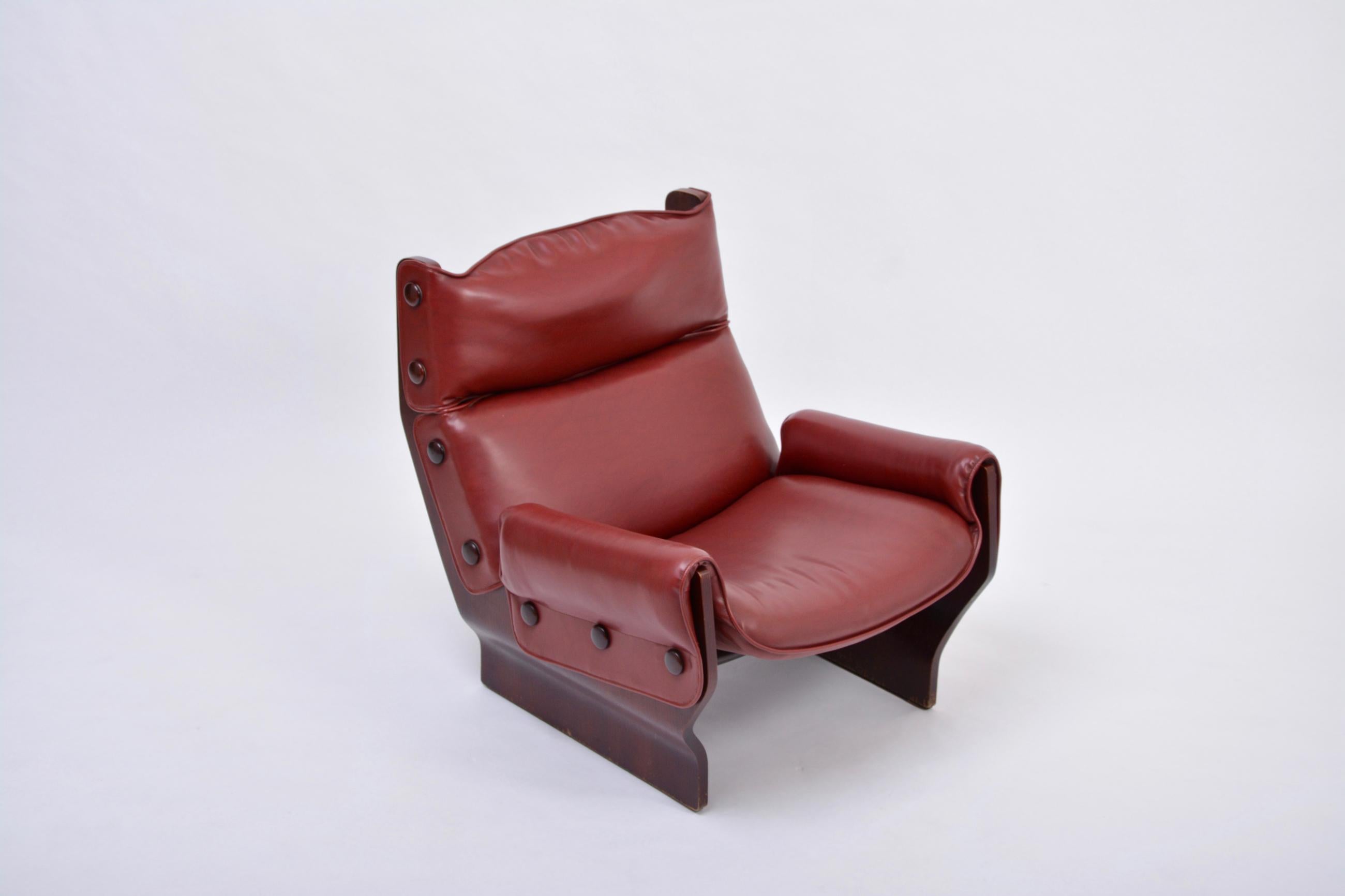 Moderner Sessel P110 'Canada' aus der Jahrhundertmitte von Osvaldo Borsani für Tecno (Italienisch) im Angebot