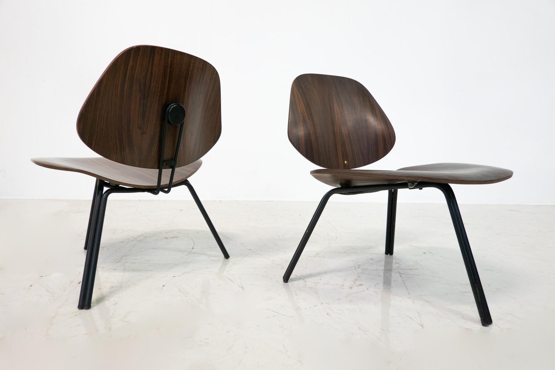 Mid-Century Modern P31 Chairs by Osvaldo Borsani, Tecno, 1950s For Sale 7