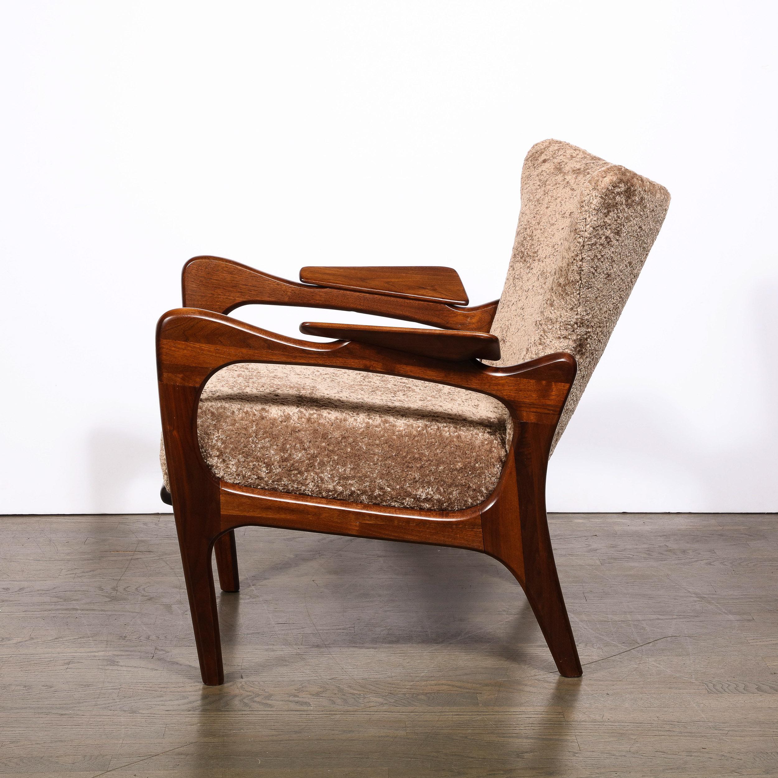Chaise longue à bras articulé Adrian Pearsall, style mi-siècle moderne, 2291-C  Excellent état - En vente à New York, NY