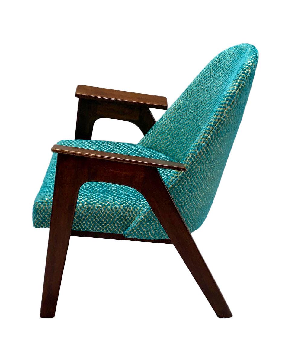 Mid-Century Modern Paddle Lounge Chair For Sale 1