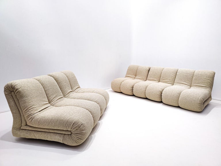Mid-Century Modern Pagru Modular Sofa by Claudio Vagnoni for 1P, Italy,  1960s For Sale at 1stDibs | modular mid century sofa, gucci couch dune, dune  sofa gucci