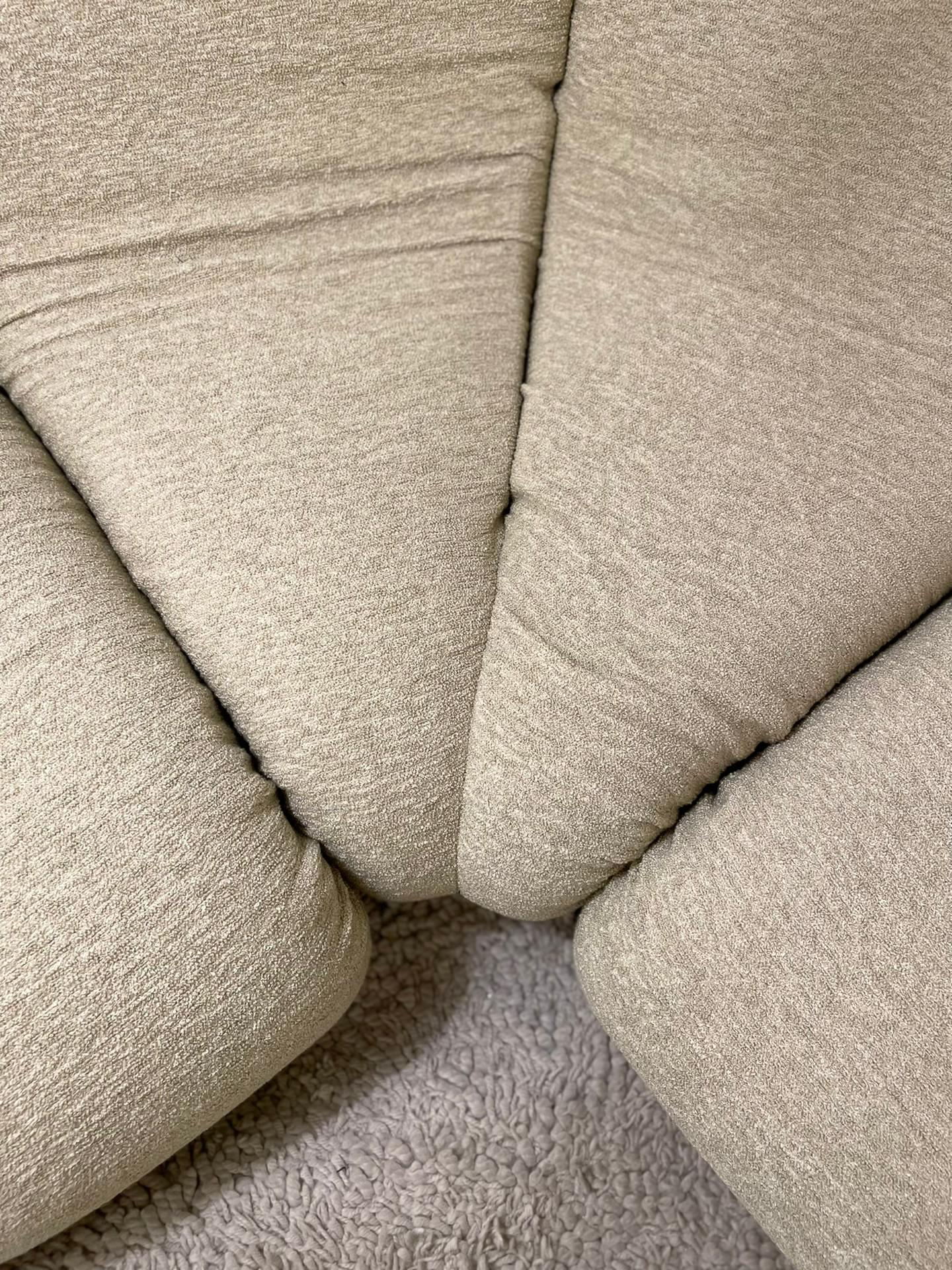 Fabric Mid-Century Modern Pagru Modular Sofa by Claudio Vagnoni for 1P, Italy, 1960s