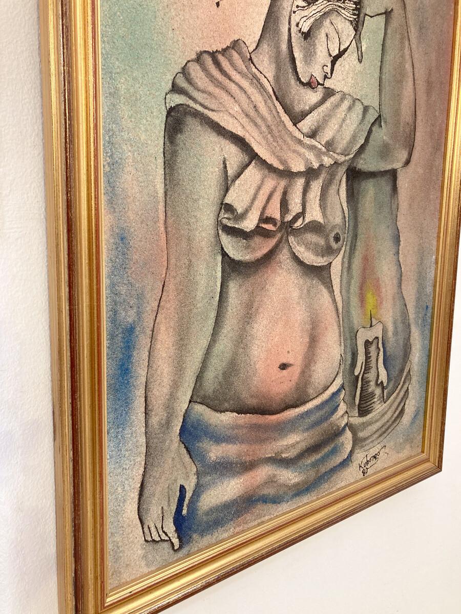 Fin du 20e siècle Peinture The Moderns, 1980 en vente