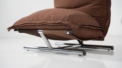 Mid-Century Modern Pair Farfalle Chairs by Roberto Lucci & Paolo Orlandini