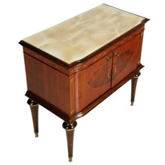 Mid Century modern Pair Nightstands by Paolo Buffa for Palazzi dell'Arte Cantù