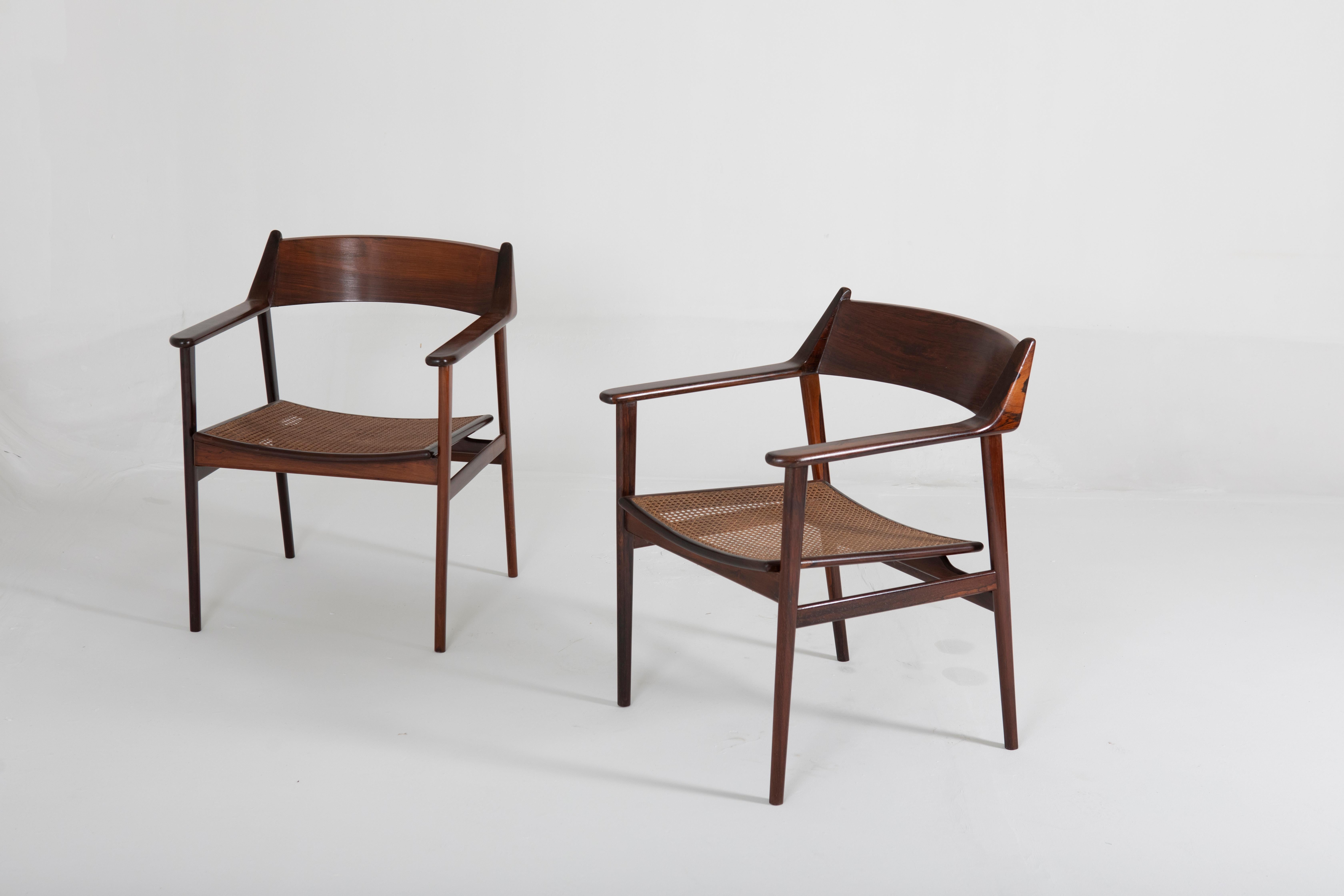 Vannerie Paire de fauteuils The Modernsity par Cantu, 1960s en vente