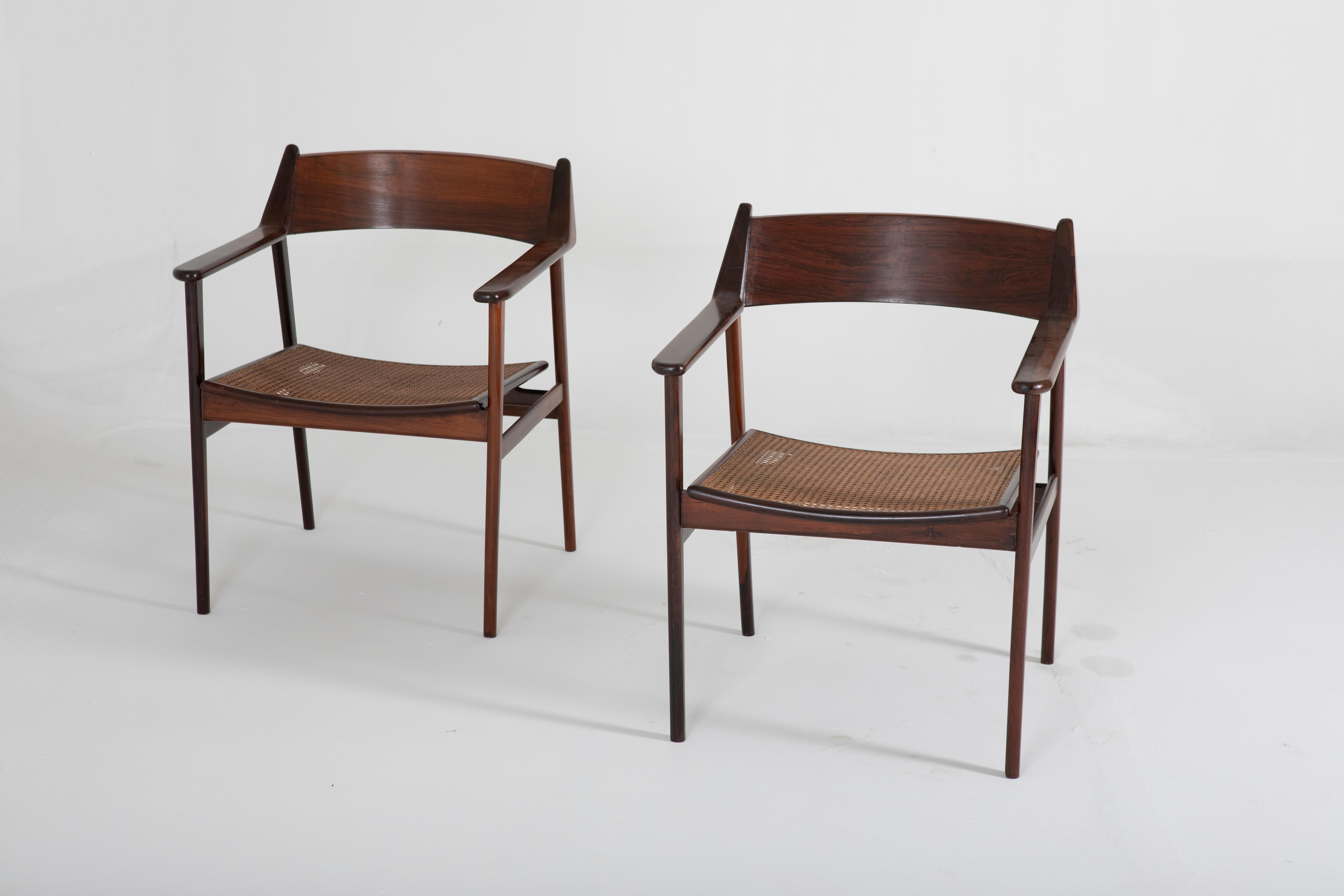 Paire de fauteuils The Modernsity par Cantu, 1960s Bon état - En vente à Deerfield Beach, FL