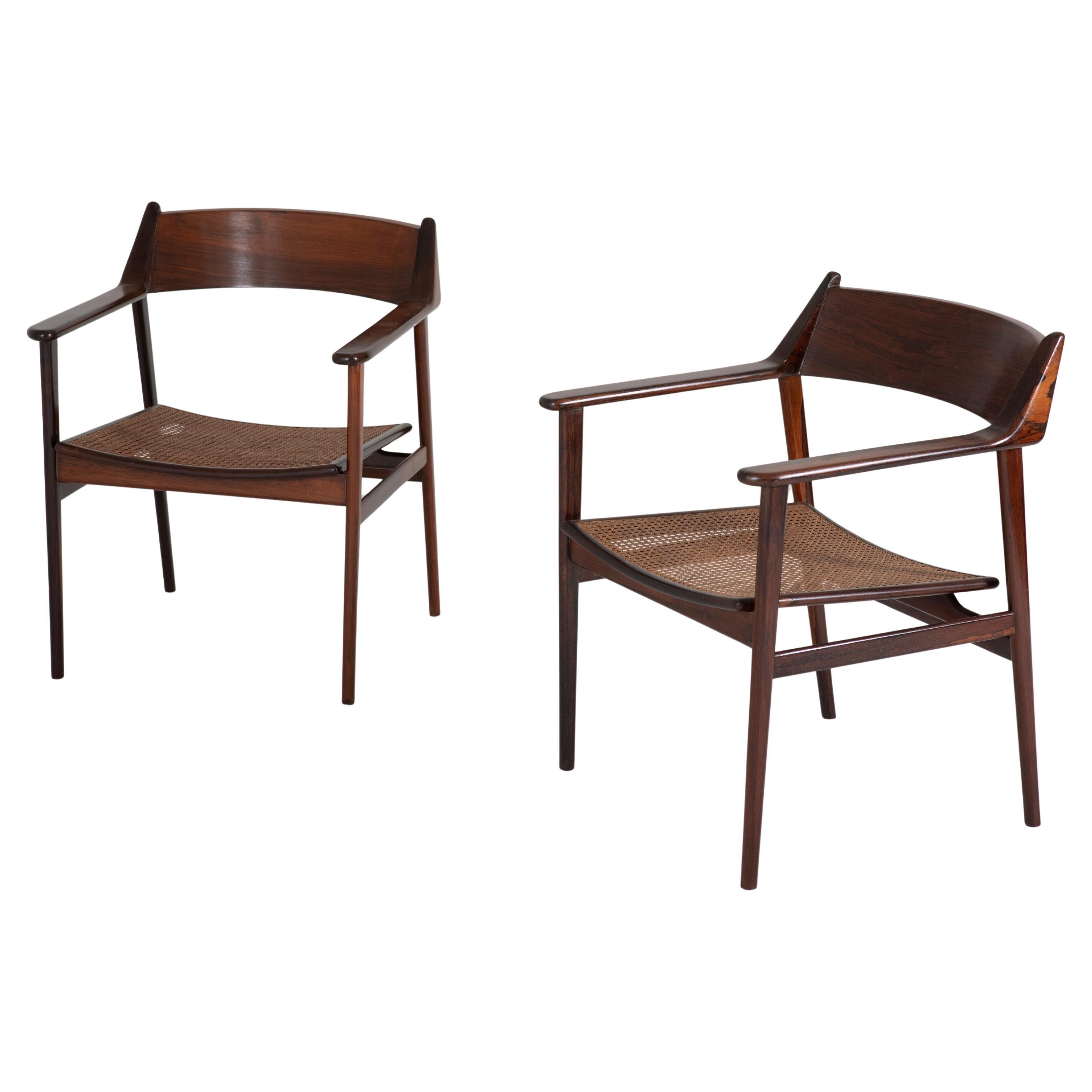 Mid-Century Modern Pair of Armchair by Móveis Cantu, 1960s