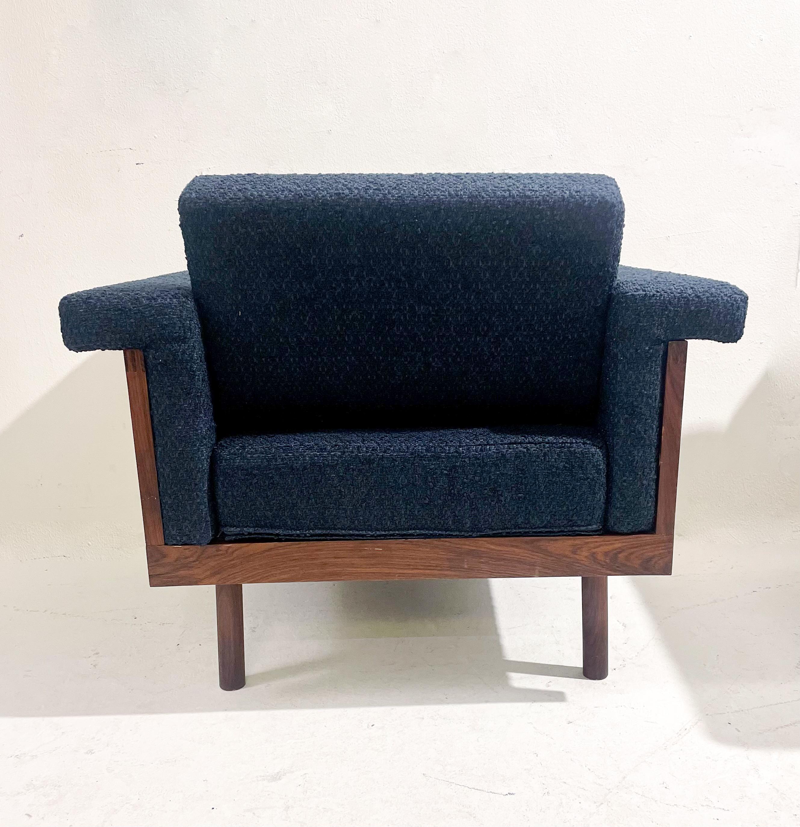 Italiano Coppia di poltrone moderne di metà secolo di Kazuhide Takahama, Gavina, Italia, 1958 in vendita