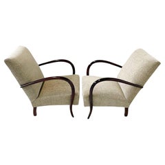 Mid-Century Modern Pair of Armchairs, Italy, 1960s