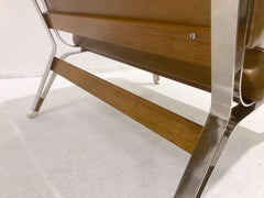 Mid-Century Modern Pair of Armchairs Model 856 by Ico Parisi, Italy, 1950s