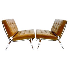 Paire de fauteuils The Moderns 856 par Ico Parisi, Italie, années 1950