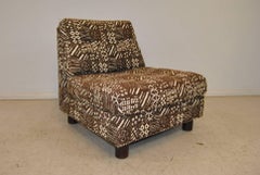 Mid-Century Modern Pair of Armless Lounge Chairs by Selig
