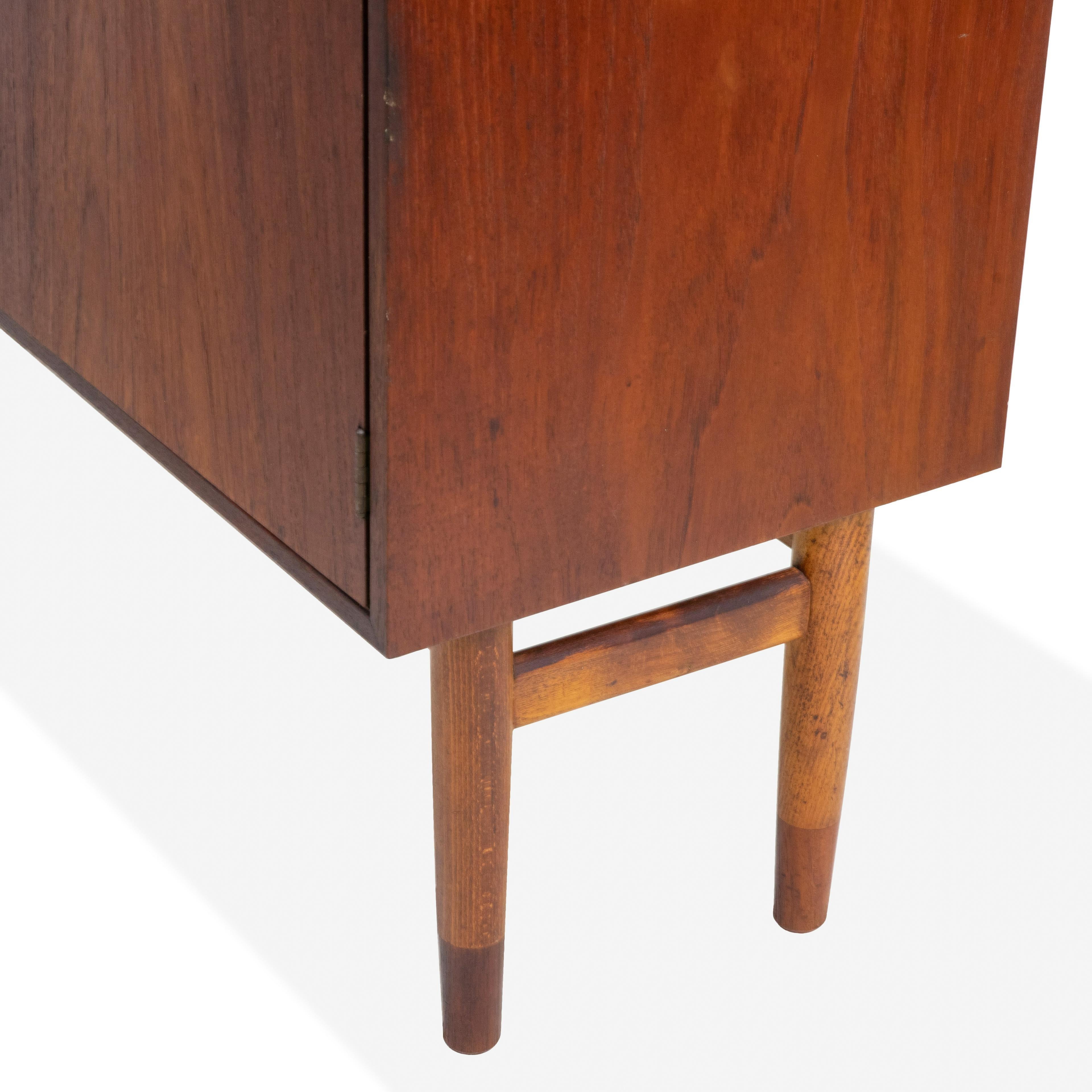 Gjovik Mobelfabriken, Mid-Century Modern, Low Cabinets, Teak, Denmark, 1950s For Sale 2