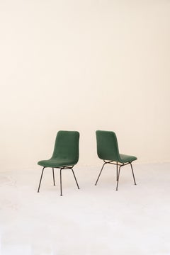 Mid-Century Modern Pair of Chairs by Carlo Hauner & Martin Eisler, 1954