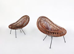 Mid-Century Modern Pair of Chairs by Janine Abraham & Dirk Jan Rol for Rougier
