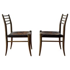 Mid-Century Modern Pair of Chairs Designed by Charles Allen in Mexico