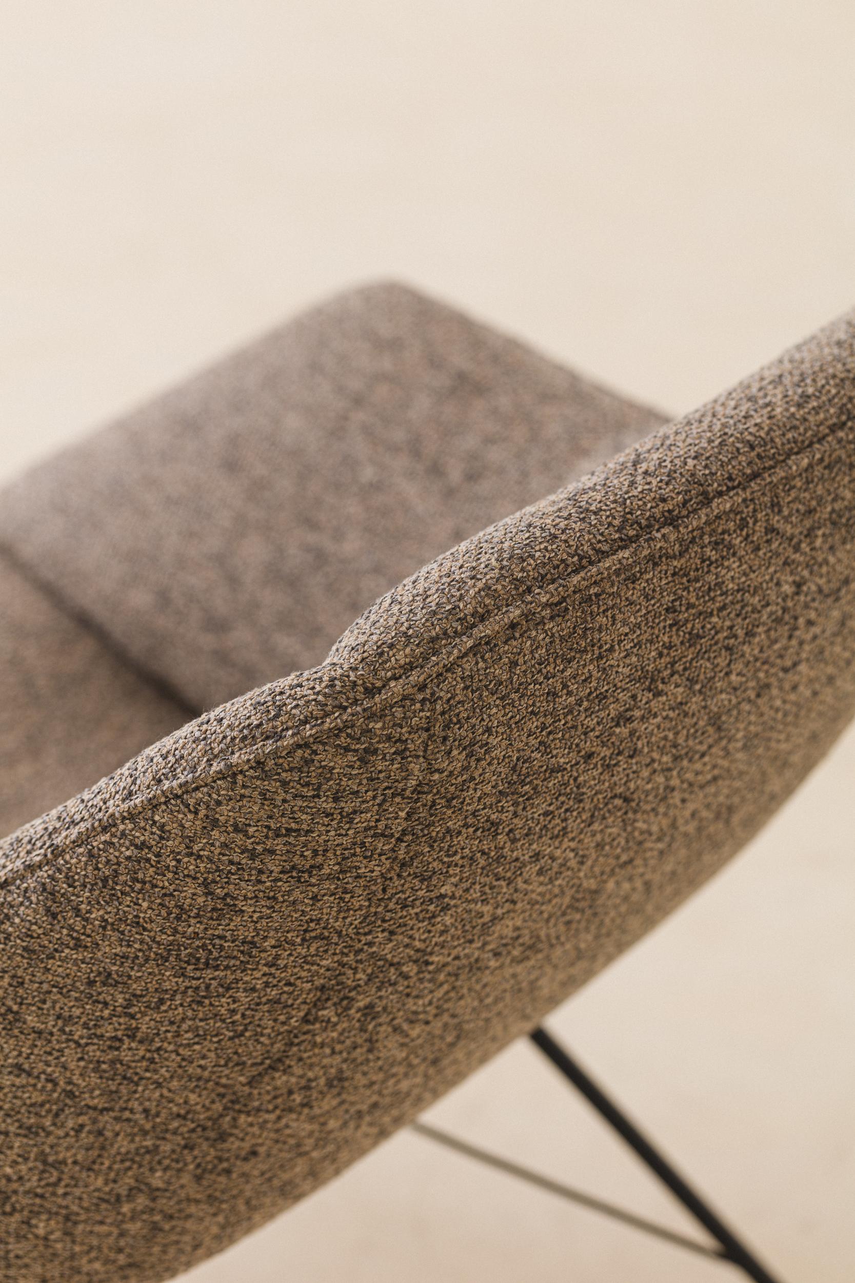 Mid-Century Modern Pair of Concha Armchair by Carlo Hauner and Martin Eisler For Sale 3