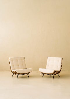 Mid-Century Modern Pair of Costela Armchairs by Hauner & Eisler, 1960s
