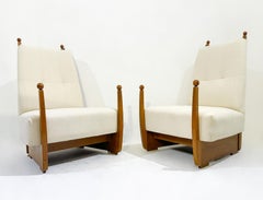 Ein Paar ungarische Sessel, Mid-Century Modern, 1960er Jahre, neu gepolstert