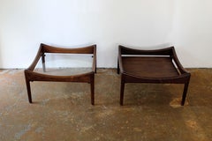 Mid-Century Modern Pair of Kristian Vedel Modus Danish Rosewood End Tables
