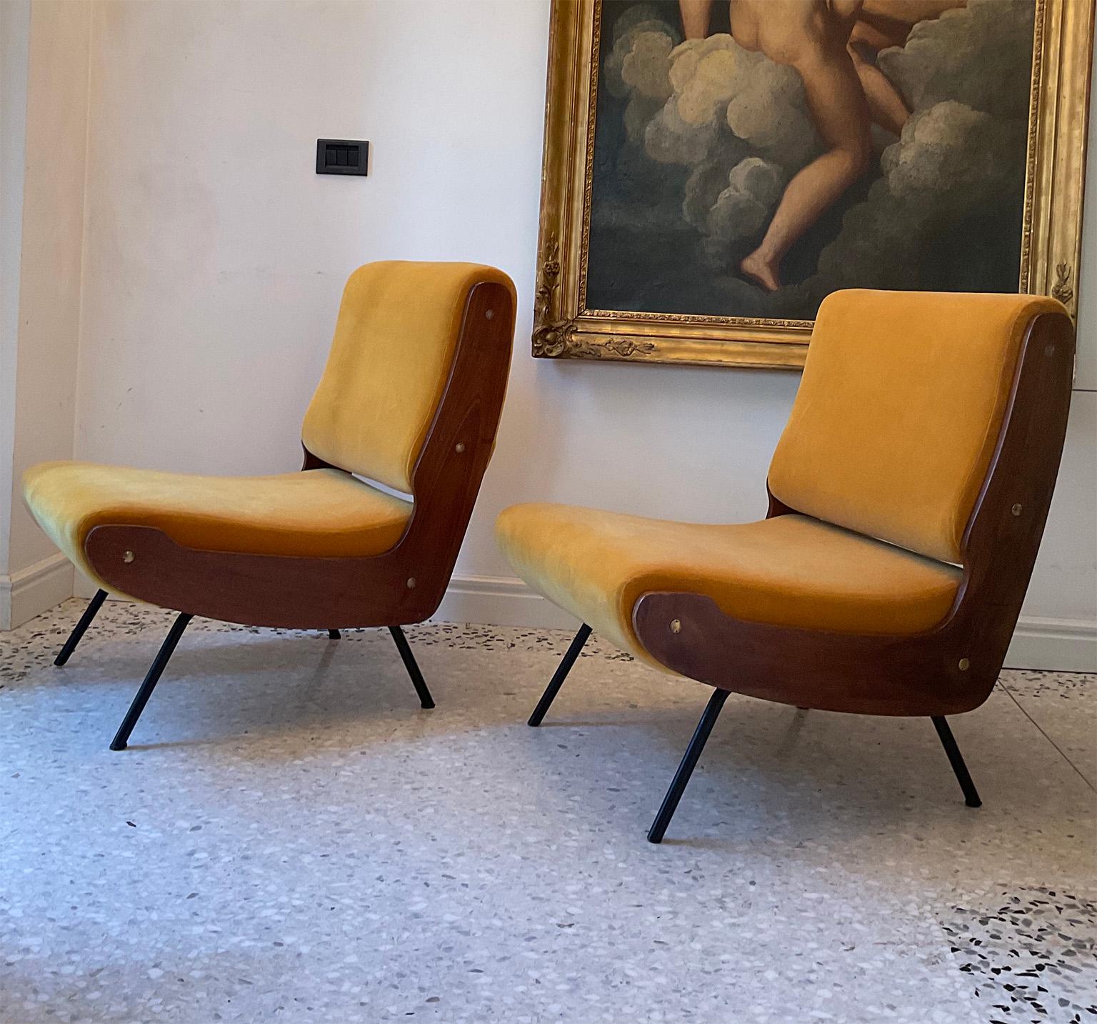 A couple stylish armchairs (