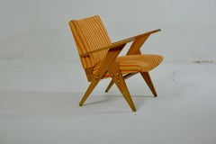 Mid-Century Modern Pair of 'N' Lounge Chairs by Zanine Caldas, 1960s